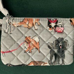 Vera Bradley Best In Dog Show NWT Zip ID Case, Money Holder~ Pomeranian, Poodle